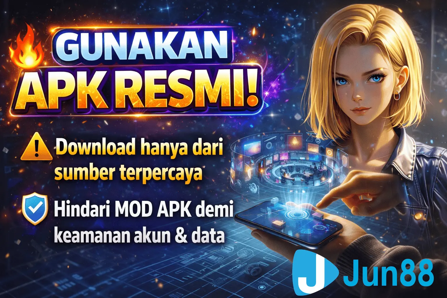 Ilustrasi promo Jun88 bonus dan freebet